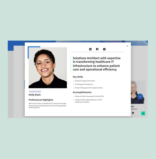 Konfidi Health website preview